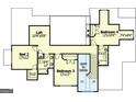 Second floor plan with bedrooms, loft, and bathrooms at 120 National Way, Carrollton, GA 30116
