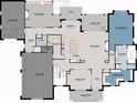 Open concept floor plan with spacious kitchen and large owner's suite at 2030 Fontainbleau Dr, Conyers, GA 30094
