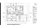 Open floor plan with kitchen, Primary suite, and three-car garage at Lot 1 Thunder Rd, Buford, GA 30518