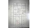 Second floor plan with three bedrooms, two baths and storage at Lot 4 Thunder Rd, Buford, GA 30518