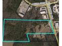 Large lot of land aerial view at Sr 42 Hwy, Locust Grove, GA 30248