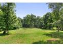 Open pasture with lush grass and mature trees at 3143 Demooney Rd, College Park, GA 30349