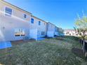 Private backyard with grassy lawn and privacy fence at 967 Sutherland Lane(Lot 128), Lawrenceville, GA 30043