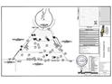 General survey map of property lines and details at 512 Fortner Ln, Atlanta, GA 30349