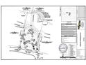 Detailed survey map of property boundaries, easements, and potential site improvements at 4837 Neal Rdg, Atlanta, GA 30349