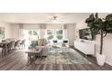 Open concept living and dining room at 1600 Flint River Place Se Se Pl, Smyrna, GA 30126