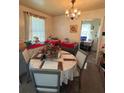 Bright dining area with round table and chandelier at 2054 Marco Dr, Decatur, GA 30032