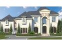 Luxury home exterior with circular driveway at 1813 Trinidad, Stockbridge, GA 30281