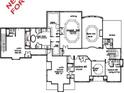 Upper floor plan with large Primary suite and bonus area at 1813 Trinidad, Stockbridge, GA 30281