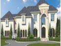 Elegant two story house with arched entryway at 1811 Trinidad, Stockbridge, GA 30281