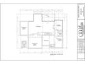 Lower level floor plan with future bedroom at 3436 Colebrook Trl, Roswell, GA 30075