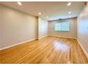 Large bedroom with hardwood floors and neutral walls at 1501 Clairmont Rd # 1917, Decatur, GA 30033