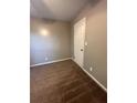 Simple bedroom with neutral walls and carpet at 2955 Seven Pines Ln # 206, Atlanta, GA 30339