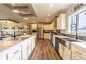 Spacious kitchen featuring stainless steel appliances and an island at 1107 N Van Wert Rd, Villa Rica, GA 30180