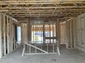 Unfinished interior framing of a home's main living area at 5011 Renvyle Dr. (Lot 11) Se Dr, Atlanta, GA 30339