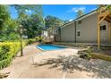 Inviting in-ground pool with ample deck space at 3819 Dora Se Dr, Smyrna, GA 30082