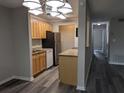Kitchen with granite countertops and stainless steel appliances at 2396 Lawrenceville Hwy # F, Decatur, GA 30033