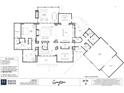 First floor plan of the Grayton home, showing 5 bedrooms and 4 baths at 170 Grayton Lane, Roswell, GA 30075