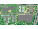 Site plan of community showing building numbers and streets at 2042 Juliette Ave, Alpharetta, GA 30009