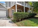 Front entrance of two-story house with gray siding and brick at 131 Bowen Sw Cir, Atlanta, GA 30315