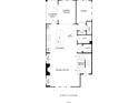 Open floor plan with kitchen, Gathering room, dining area and study at 2290 Park Walke Dr, Alpharetta, GA 30009