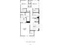 Second floor with owner's suite, two bedrooms, and laundry room at 2290 Park Walke Dr, Alpharetta, GA 30009