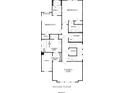 Second floor plan showing Owner's Suite, two bedrooms, and laundry at 2300 Park Walke Dr, Alpharetta, GA 30009