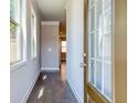 Bright entryway with hardwood floors and natural light at 217 Depot Landing Rd, Auburn, GA 30011