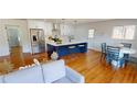 Modern kitchen with stainless steel appliances and a large island at 2790 Miriam Ln, Decatur, GA 30032