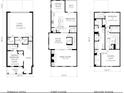 Detailed floor plan including terrace, first, and second floor layouts at 1974 Flying Scotsman Dr # 7, Kennesaw, GA 30144