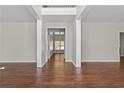 Two-story foyer with hardwood floors and an open floor plan at 906 Fox Croft Pl, Canton, GA 30114