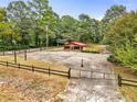 Aerial view of commercial building and surrounding area at 1352 E Atlanta Rd, Stockbridge, GA 30281