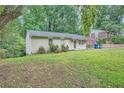 Brick ranch house with green lawn and trees at 700 Symphony Nw Ln, Atlanta, GA 30318