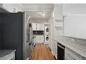 Kitchen with stainless steel appliances and granite counters at 3060 Pharr Court North Nw # 317, Atlanta, GA 30305