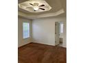Spacious bedroom with carpet and ceiling fan at 1051 Foxchase Dr, Mcdonough, GA 30253