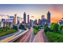 Atlanta cityscape view with highway and modern buildings at 898 Oak Sw St # 3108, Atlanta, GA 30310