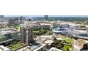 Aerial view of the city, including a park and buildings at 45 Ivan Allen Jr Nw Blvd # 2306, Atlanta, GA 30308