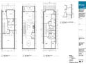3 unit floor plans for a townhouse community at 1585 S Ponce De Leon Ave # 10, Atlanta, GA 30307