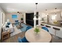 Open concept dining area with a view of the kitchen at 662 Gary Nw Rd, Atlanta, GA 30318