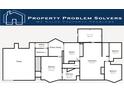 Floor plan showing kitchen, bedrooms, and bathrooms at 1720 Mount Carmel Rd, Mcdonough, GA 30253