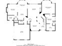 First floor plan, 2024 sq ft, showing kitchen, Gathering room, and dining room at 4930 Longridge Dr, Villa Rica, GA 30180