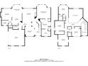 Two-story house floor plan, 3141 sq ft, showing multiple bedrooms and bathrooms at 4930 Longridge Dr, Villa Rica, GA 30180