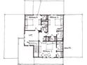Upper floor plan with bedrooms, loft, and bathrooms at 170 Cedarwood Ln, Roswell, GA 30075