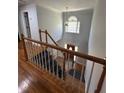 Overlooking the foyer from the second floor at 1958 Stonewood Dr, Lithia Springs, GA 30122