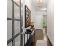 Bright entryway with dark hardwood floors at 2536 Skyland Ne Dr, Atlanta, GA 30319