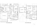 Two-story home floor plan, showcasing a 3-car garage and spacious layout at 4890 Cool Springs Rd, Winston, GA 30187