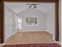 Bright living room with large window and hardwood floors at 369 Bell Se St, Marietta, GA 30060