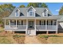 Two story house, wrap around porch at 1201 Keencheefoonee Rd, Rutledge, GA 30663