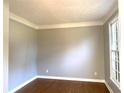 Spacious office with hardwood floors and large window at 1965 Tyler Trce, Lawrenceville, GA 30043
