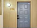 Apartment entry door with keyless entry system at 400 17Th Nw St # 1119, Atlanta, GA 30363